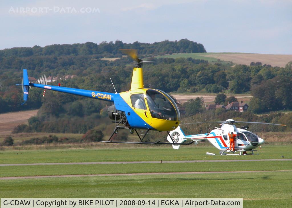 G-CDAW, 2004 Robinson R22 Beta C/N 3703, SHOREHAM