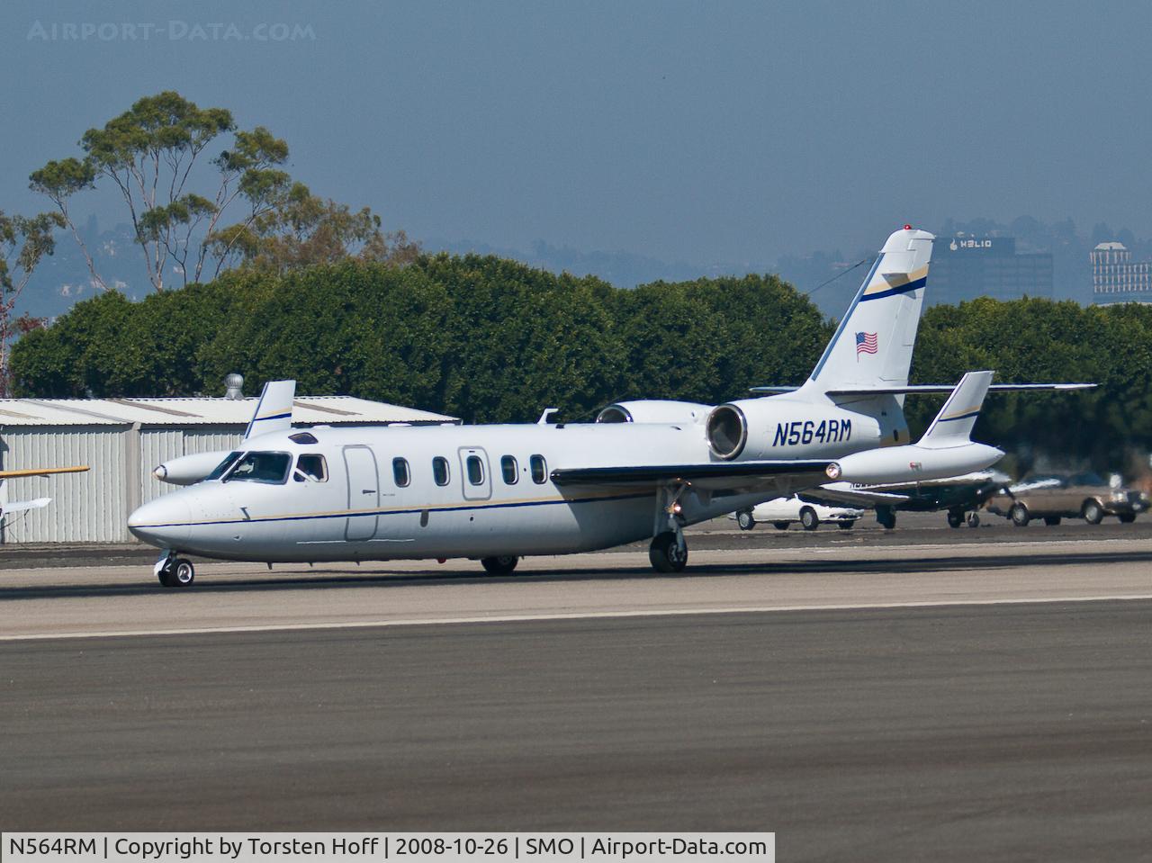 N564RM, 1985 Israel Aircraft Industries 1124A C/N 434, N564RM departing from RWY 21