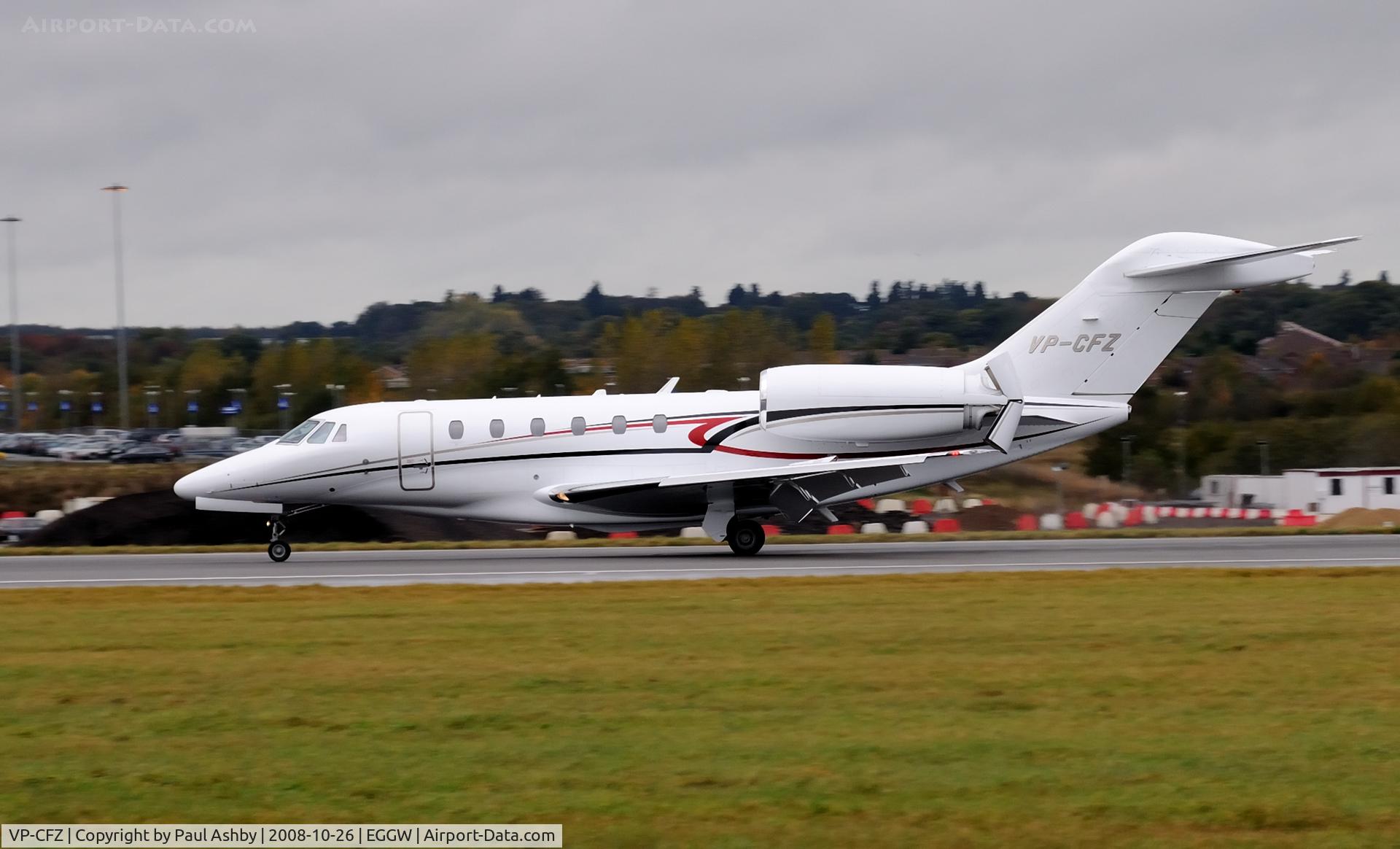 VP-CFZ, 2006 Cessna 750 Citation X Citation X C/N 750-0251, Cessna Citation 750