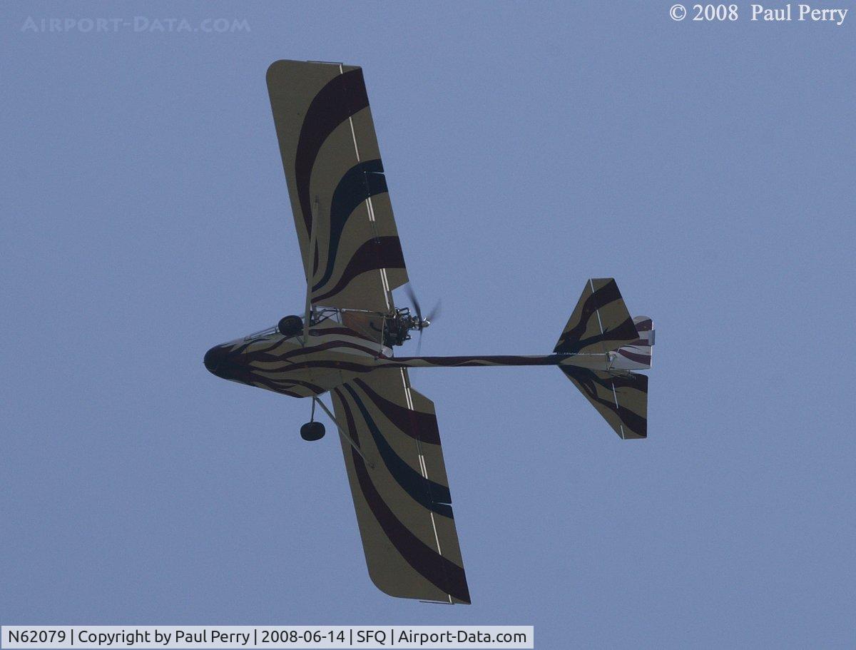 N62079, 1994 Kolb Twinstar Mk III C/N GDE123, Gracefully easing overhead