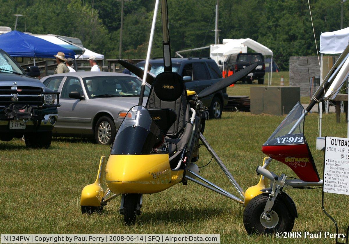 N134PW, 2008 Airborne Edge XT-912-L C/N XT-912-0234, Twin seater, but with no wing rigged