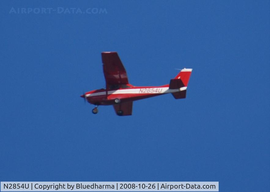 N2854U, 1963 Cessna 172D C/N 17250454, Flying over West Littleton, Colorado