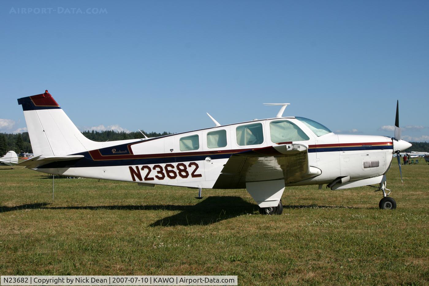 N23682, 1978 Beech A36 Bonanza 36 C/N E-1205, /