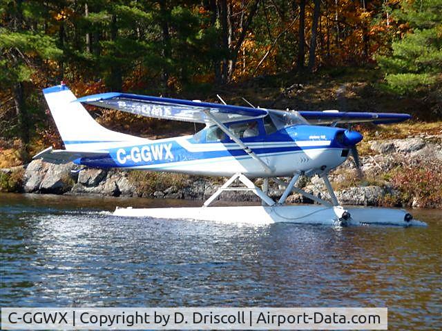 C-GGWX, 1963 Cessna 182F Skylane C/N 18254709, Photographed on a small lake near Apsley, On.