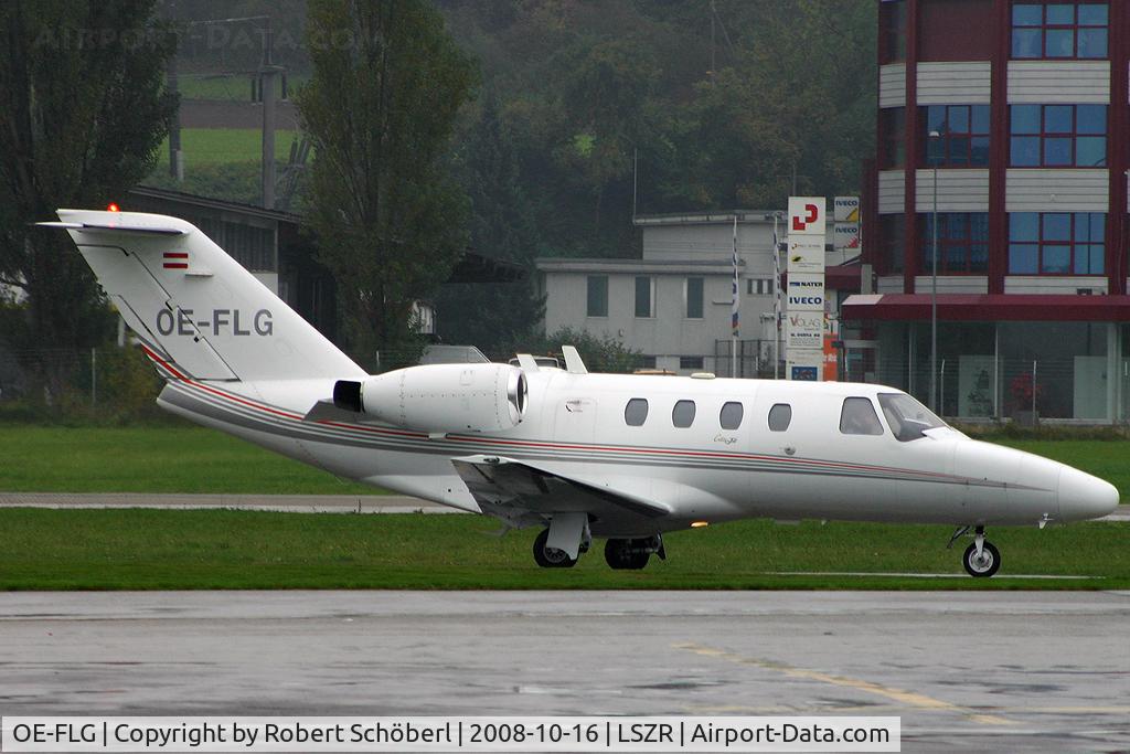 OE-FLG, 1995 Cessna 525 CitationJet CJ1 C/N 525-0103, Flight to ACH/LSZR