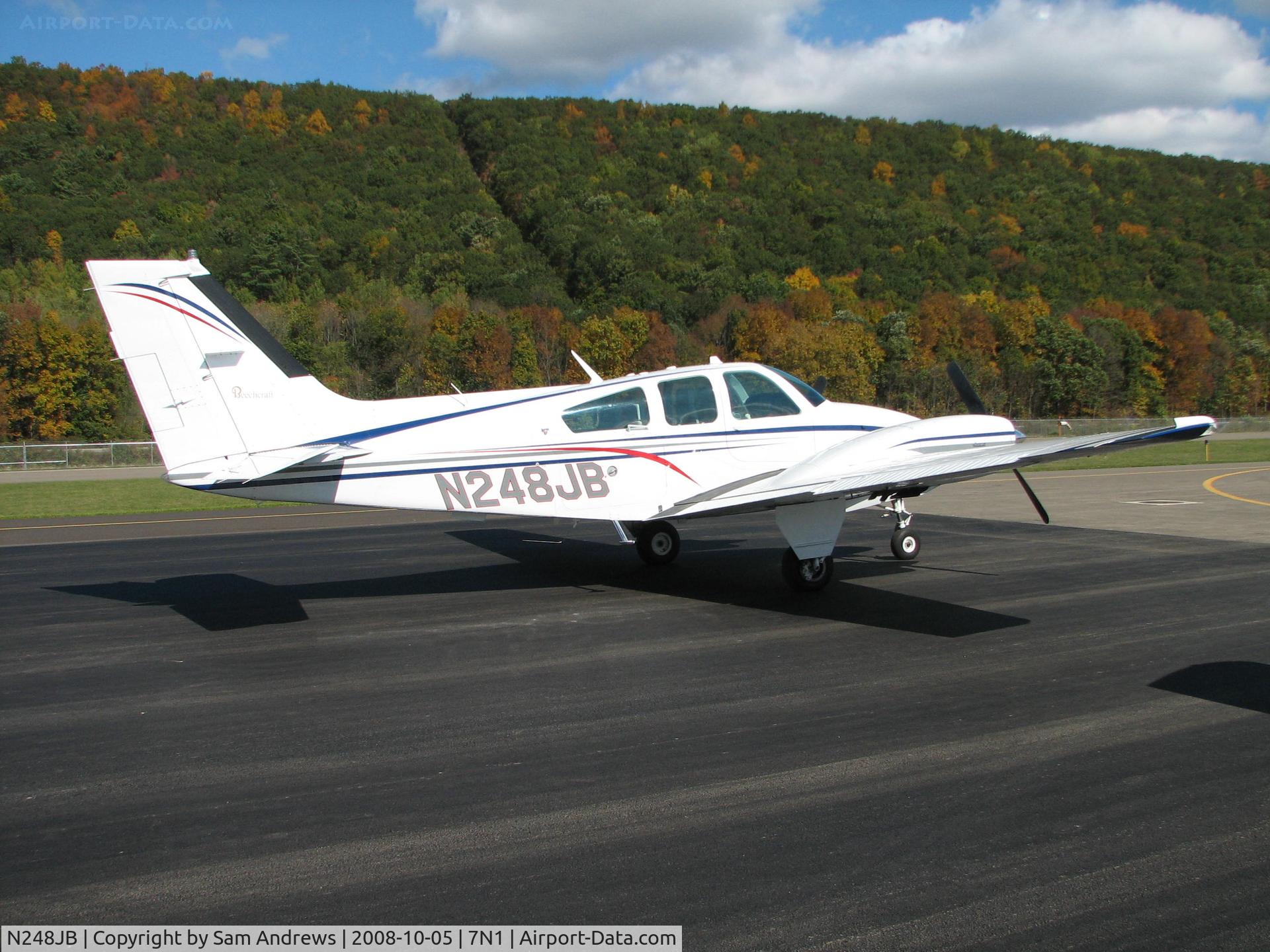 N248JB, 1978 Beech 95-B55 (T42A) Baron C/N TC-2124, Found this at a recent Fly-In