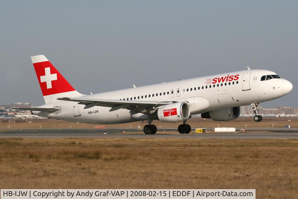 HB-IJW, 2003 Airbus A320-214 C/N 2134, SWISS A320