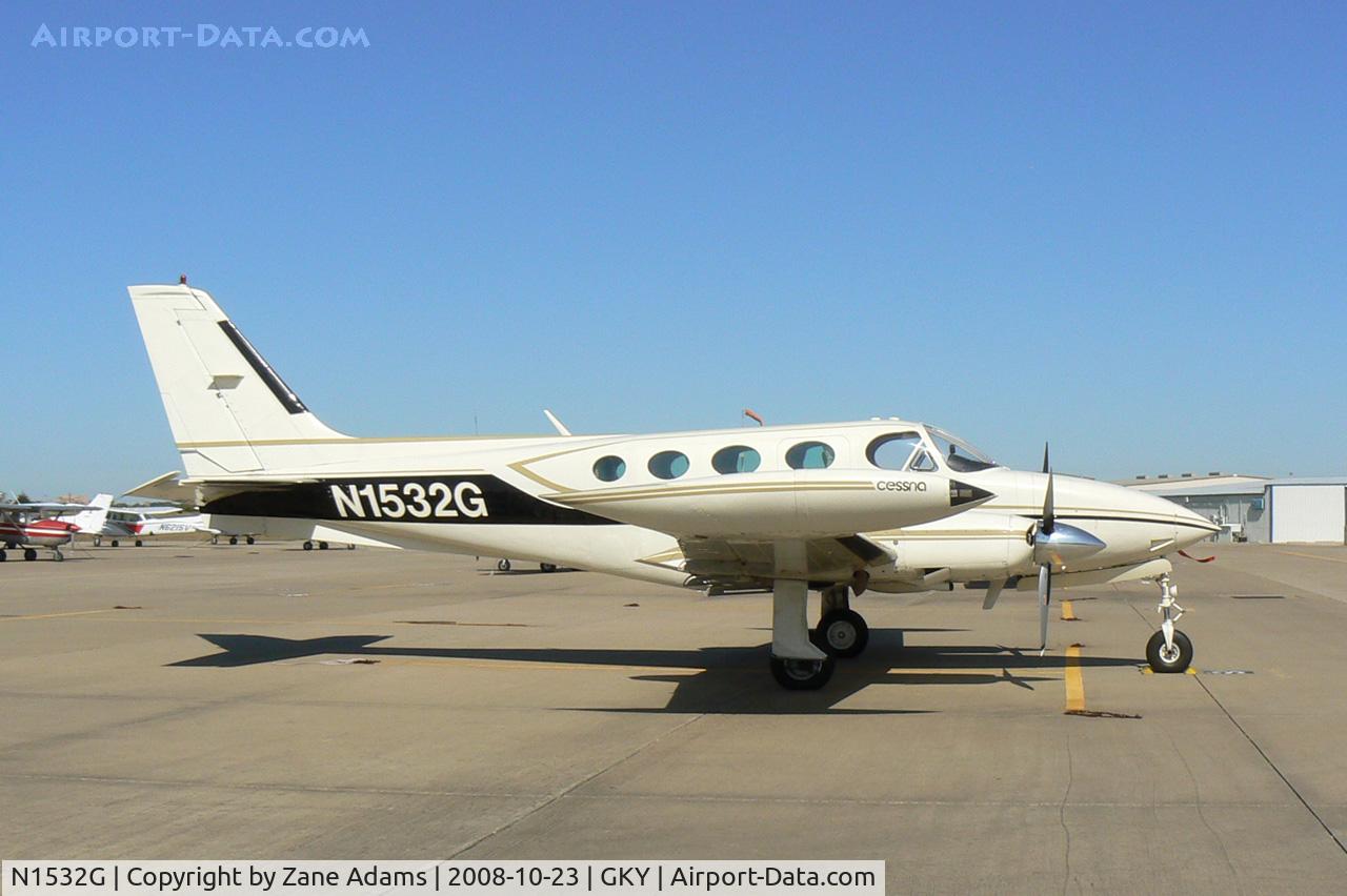 N1532G, 1976 Cessna 340A C/N 340A0098, At Arlington Municipal