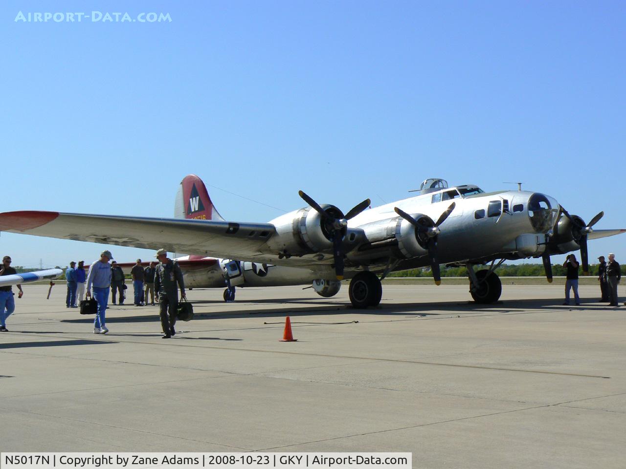 N5017N, 1944 Lockheed/Vega (Boeing) B-17G-105-VE Flying Fortress C/N 8649, At Arlington Municipal - EAA B-17G Aluminum Overcast annual tour stop!