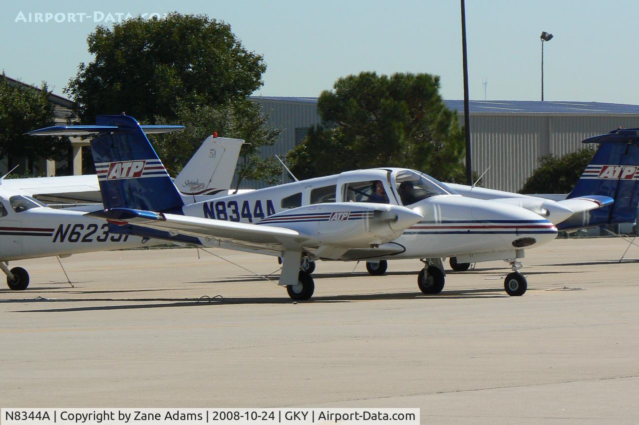 N8344A, 2008 Piper PA-44-180 Seminole C/N 4496264, ATP at Arlington Municipal 