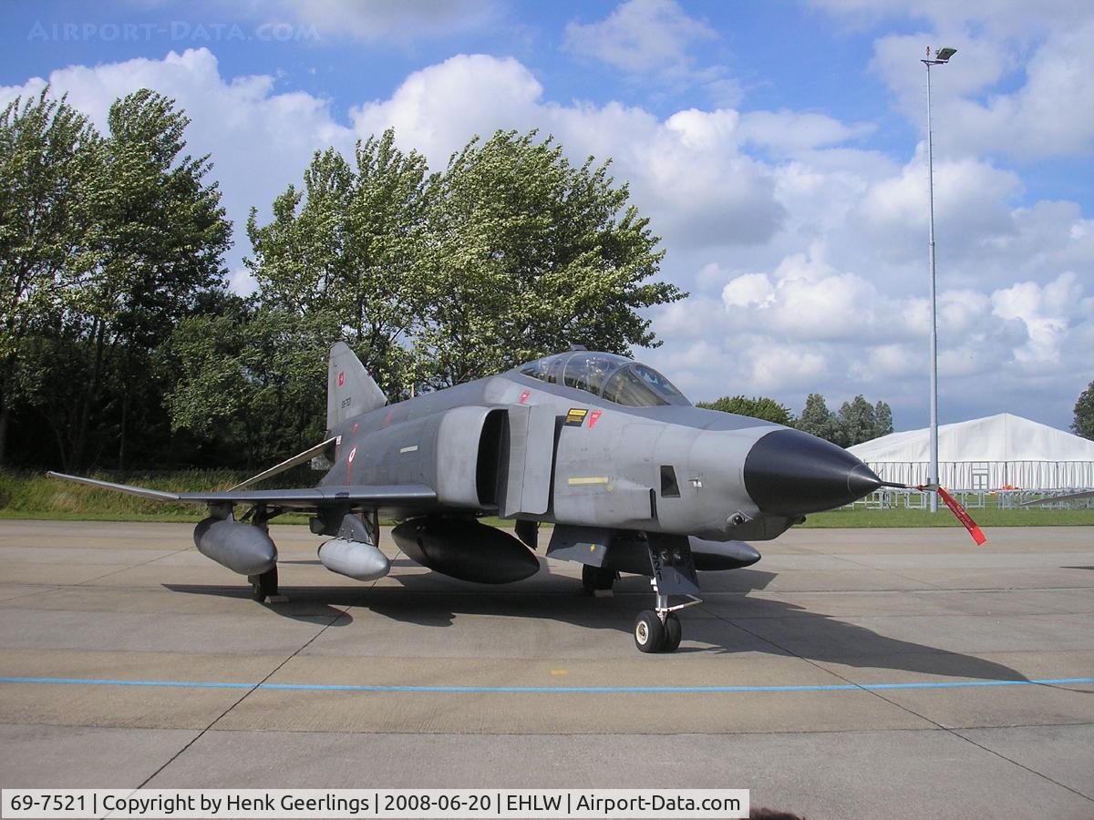 69-7521, 1969 McDonnell Douglas RF-4E/TM Isik C/N 4169, Dutch AF Openday , Leeuwarden AFB  - Turkish AF