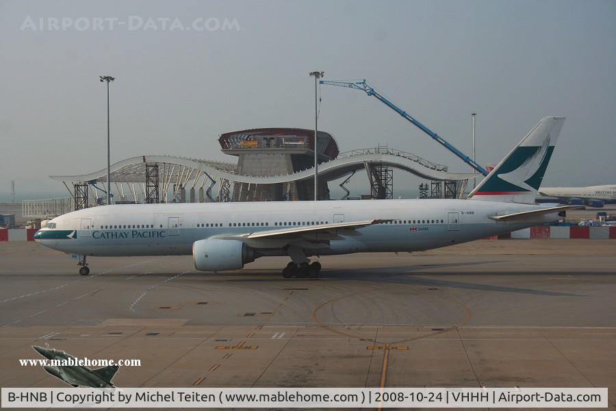 B-HNB, 1995 Boeing 777-267 C/N 27266, Cathay Pacific