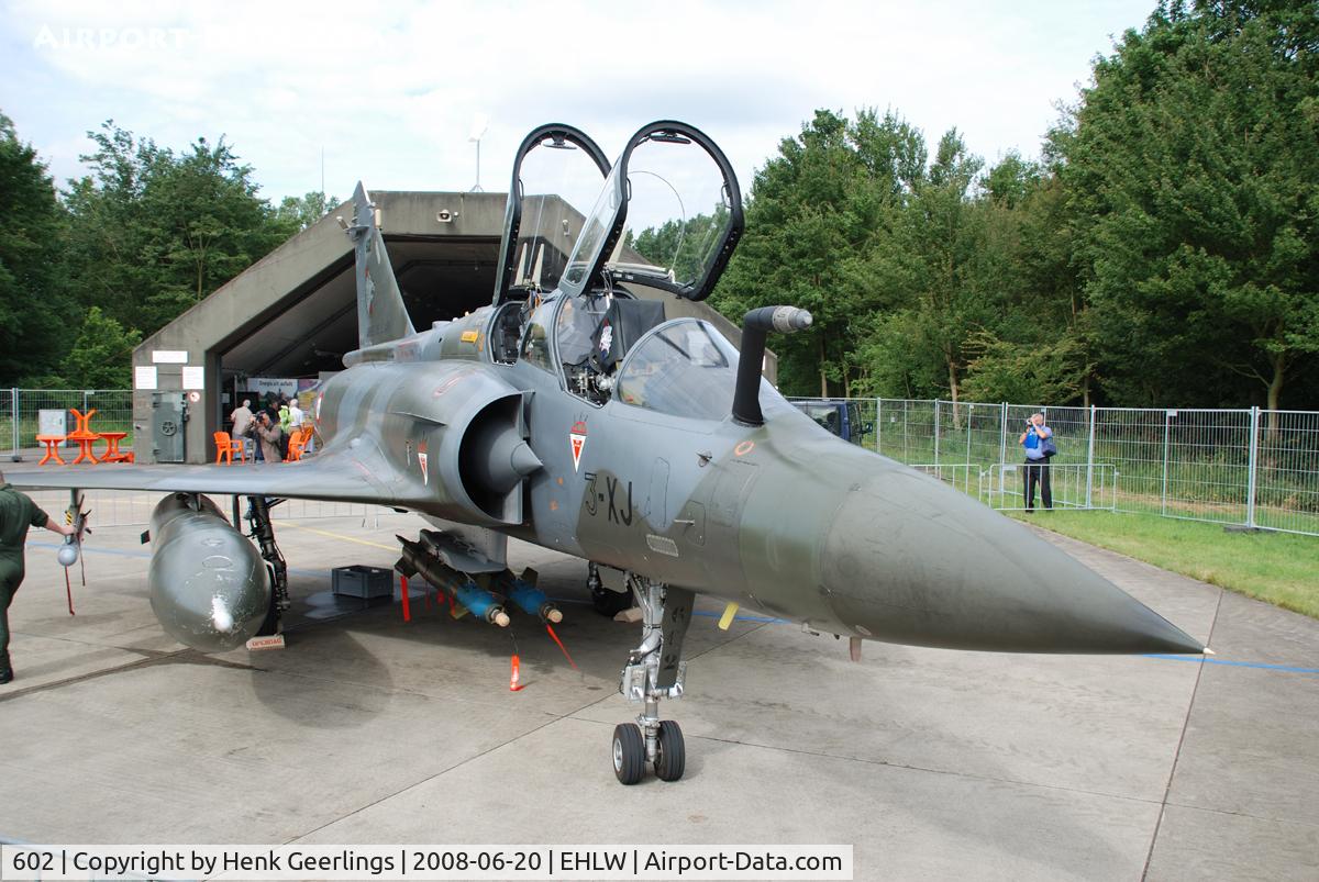 602, Dassault Mirage 2000D C/N 393, Dutch AF Openday , Leeuwarden AFB 2008  - French AF