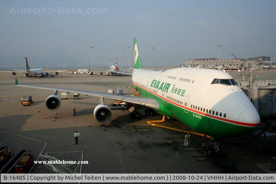 B-16405, 1993 Boeing 747-45E C/N 27142, EVA Air