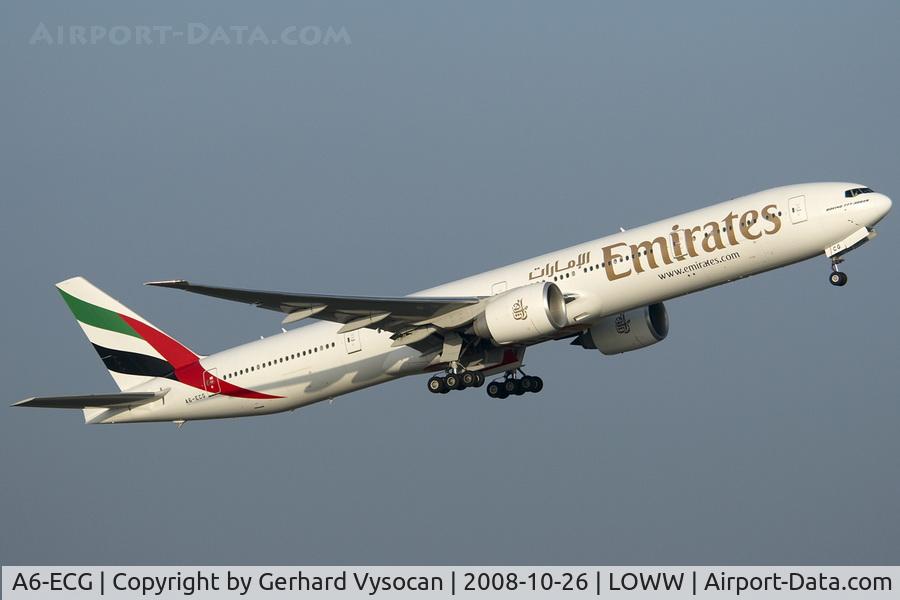 A6-ECG, 2008 Boeing 777-31H/ER C/N 35579, new Type