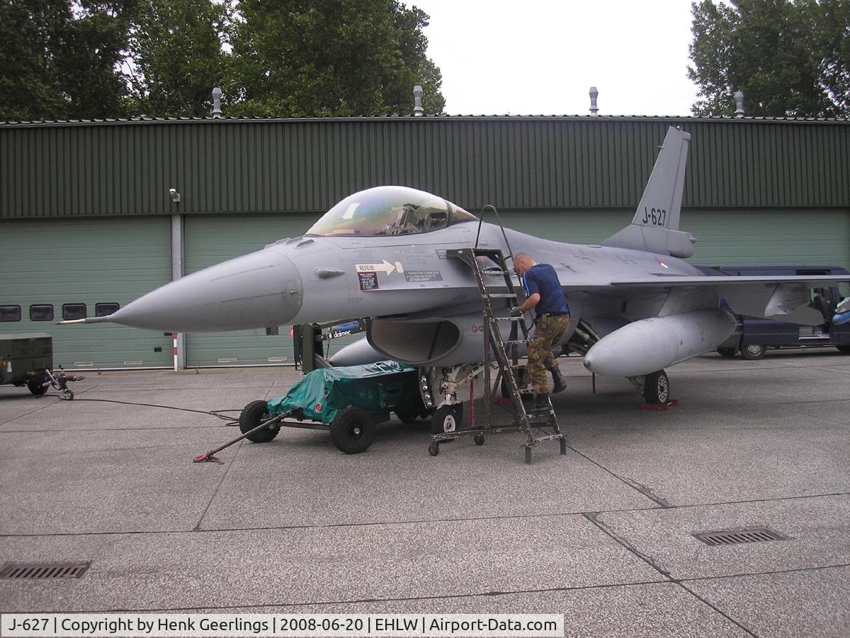 J-627, Fokker F-16AM Fighting Falcon C/N 6D-171, Dutch AF Openday , Leeuwarden AFB , 2008  - Dutch AF