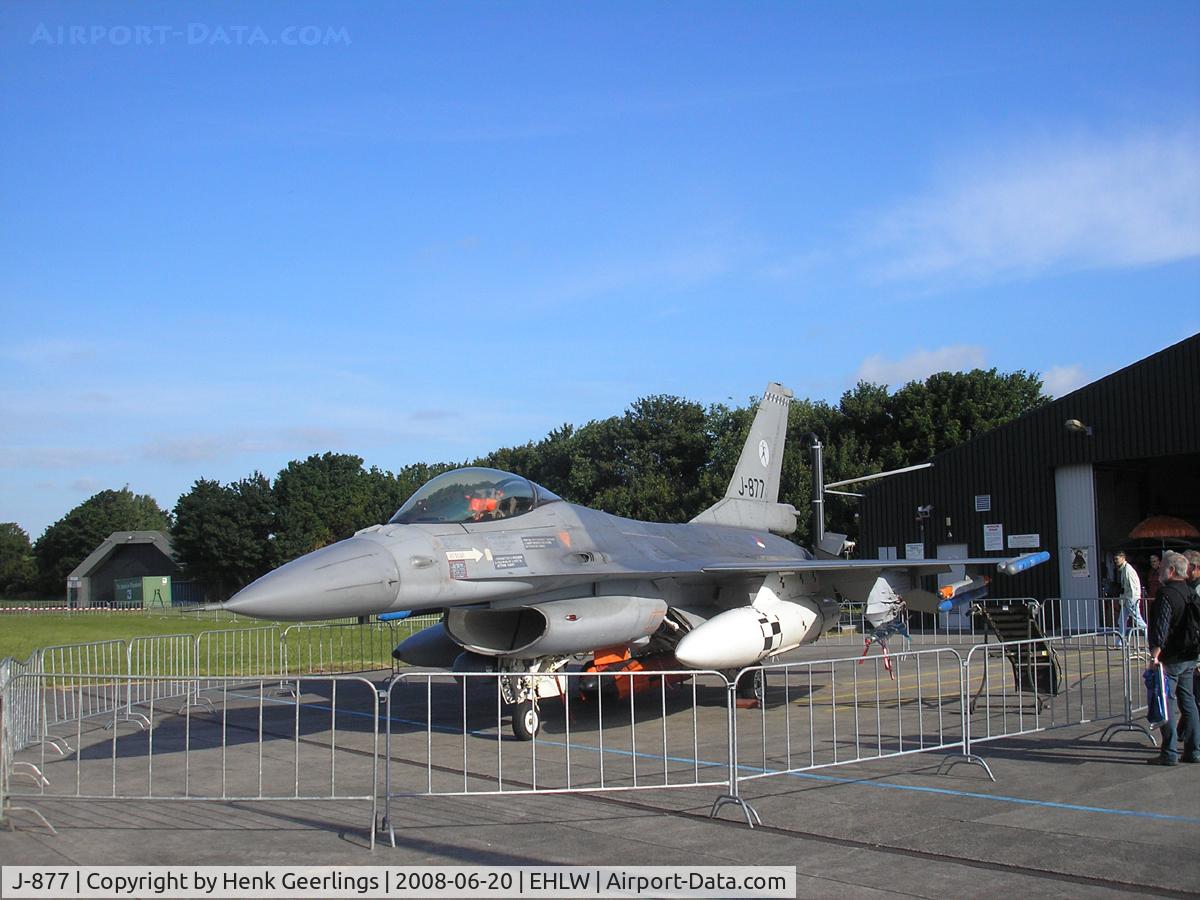 J-877, Fokker F-16AM Fighting Falcon C/N 6D-94, Dutch AF Openday , Leeuwarden AFB , 2008  - Dutch AF