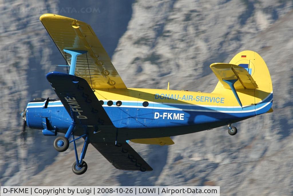 D-FKME, 1957 Antonov An-2 C/N 1G17805, AN-2 Donau Air Service