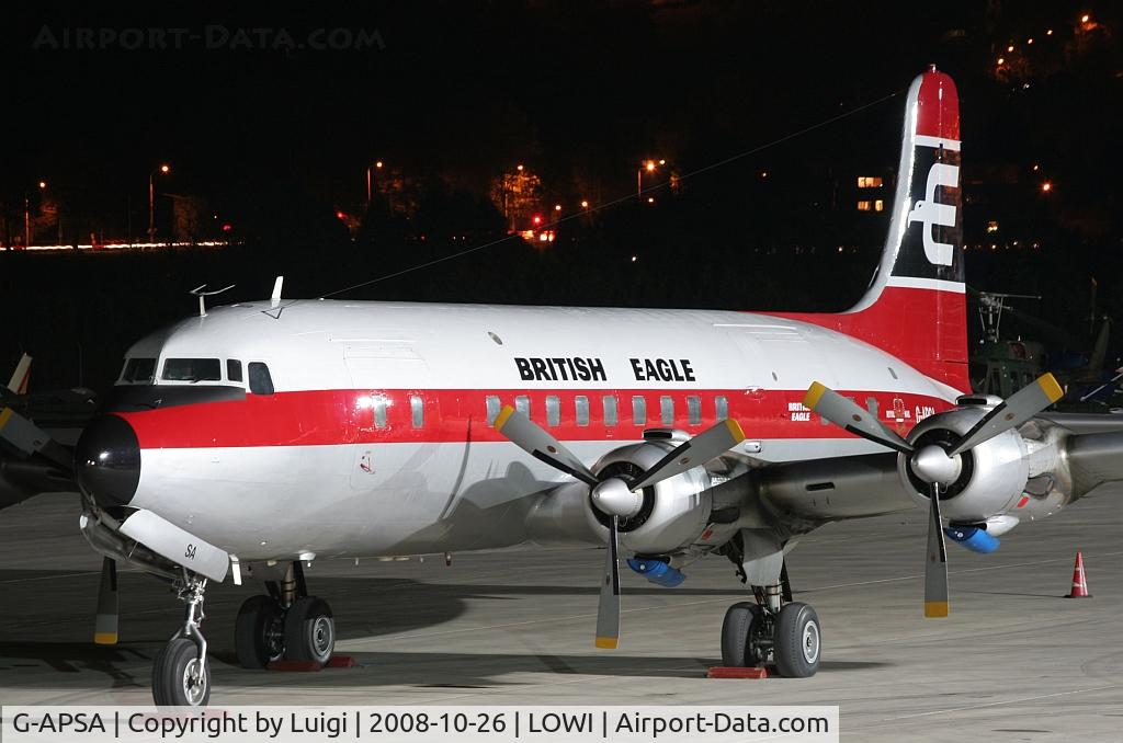 G-APSA, 1958 Douglas DC-6A C/N 45497, British Eagle