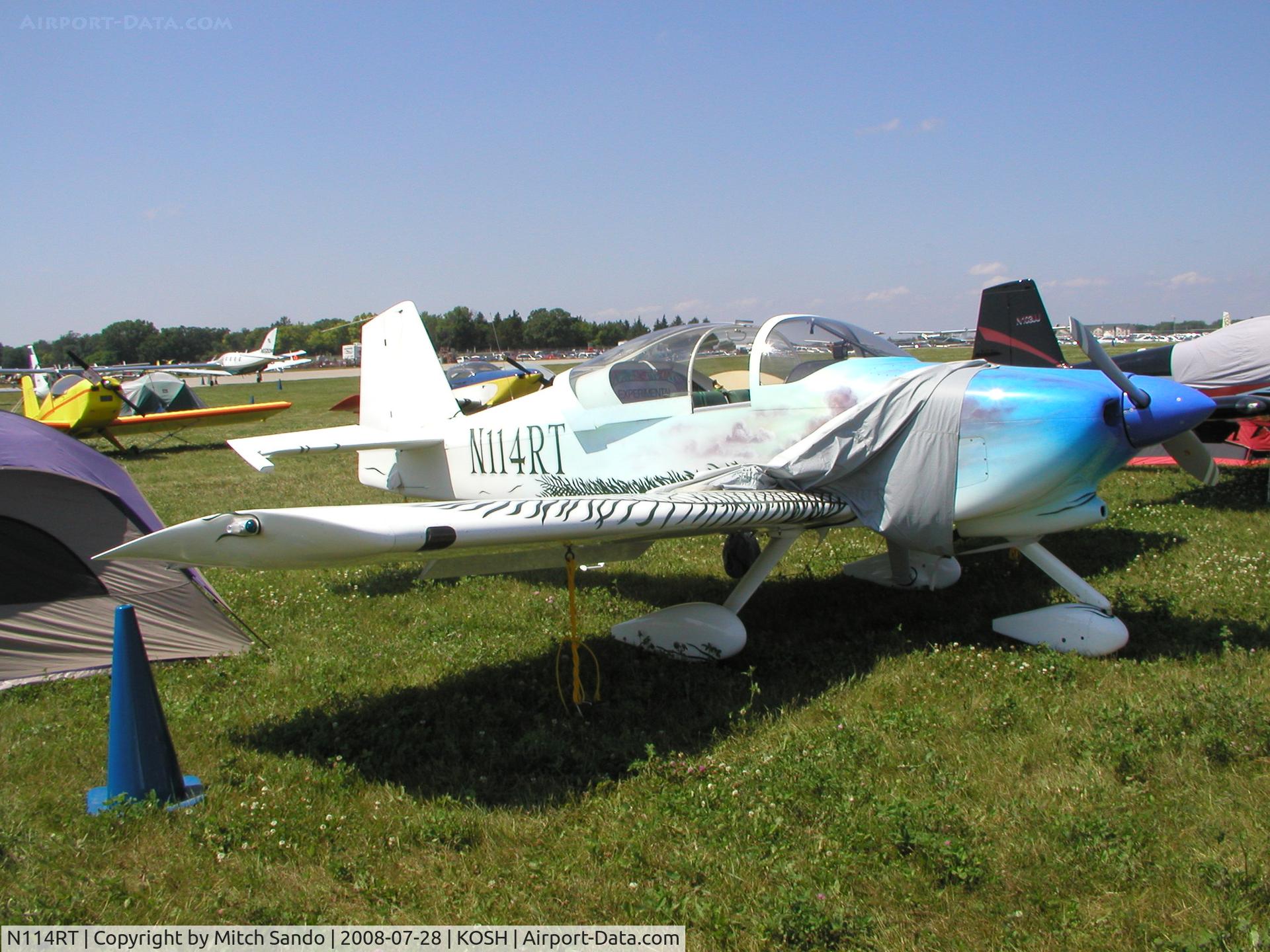 N114RT, 2001 Vans RV-6A C/N 60046, EAA AirVenture 2008.