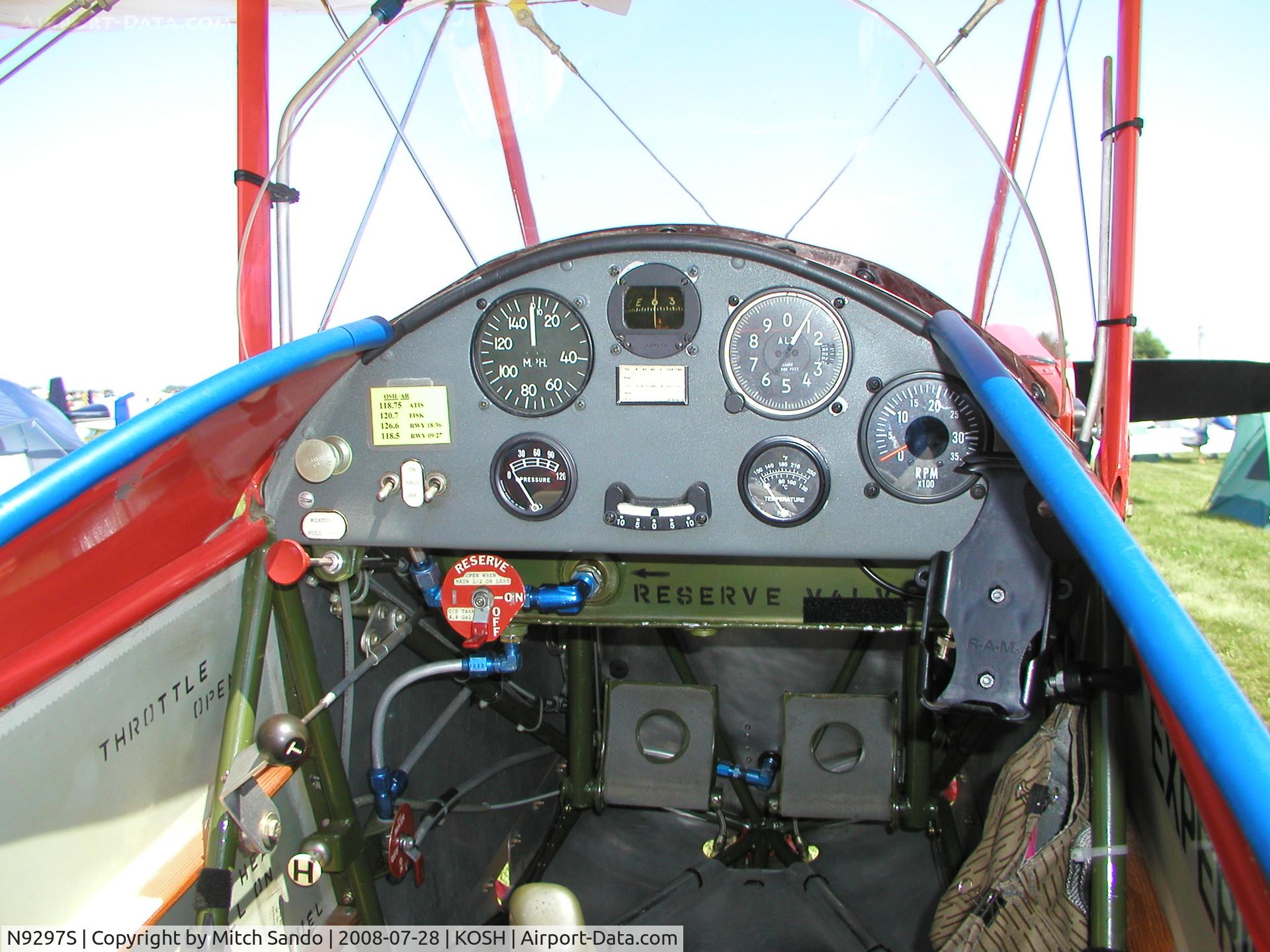 N9297S, 1996 Aeromarine Skyote C/N 037, EAA AirVenture 2008.