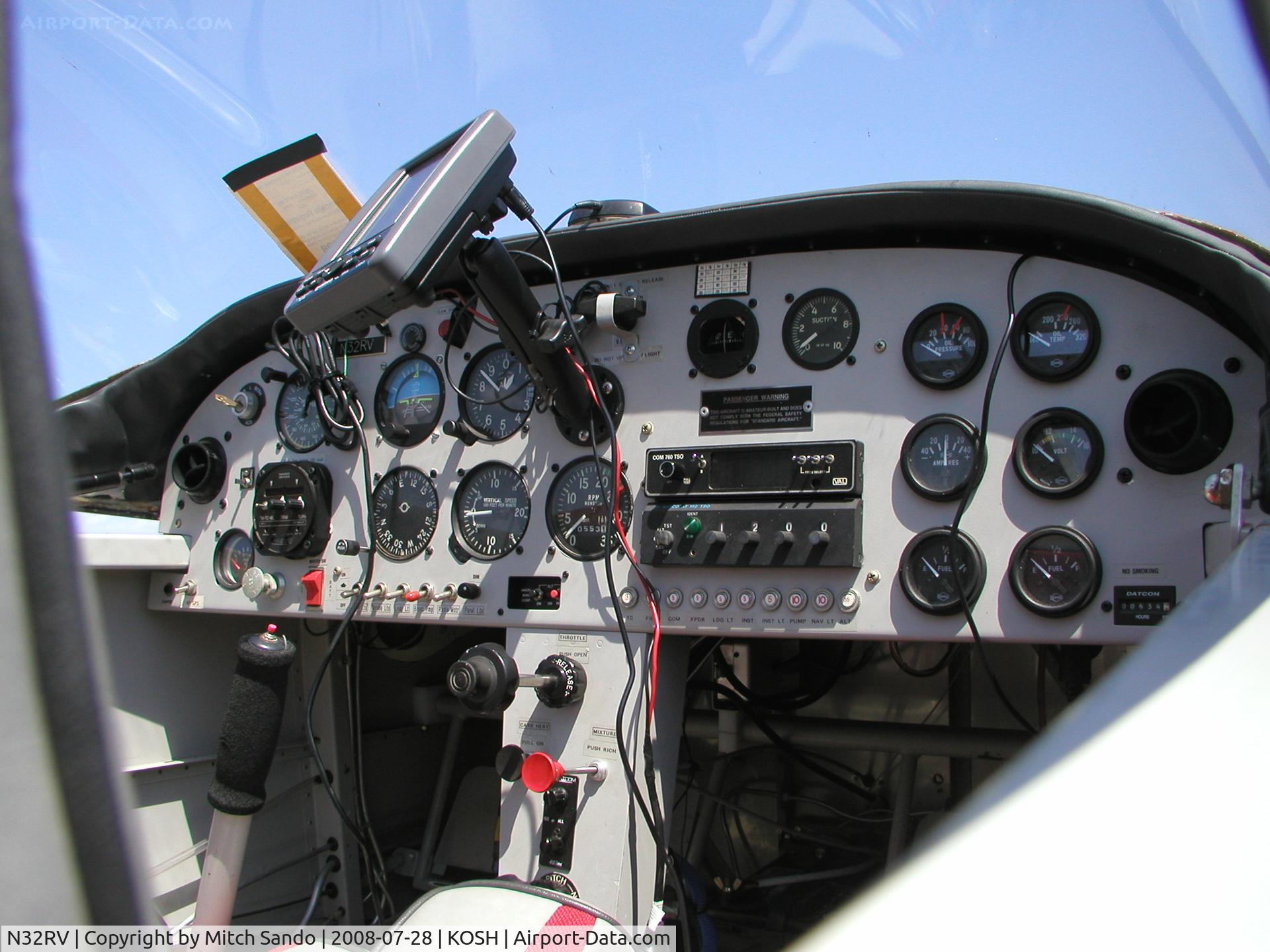 N32RV, 1997 Vans RV-6A C/N 22253, EAA AirVenture 2008.