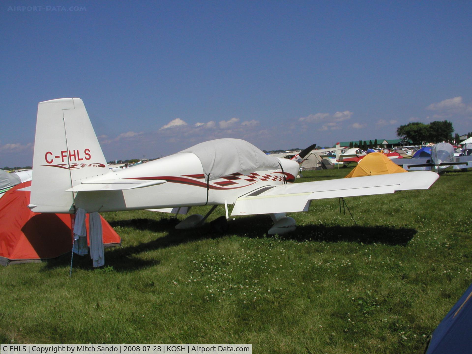 C-FHLS, 2006 Vans RV-7A C/N 71829, EAA AirVenture 2008.