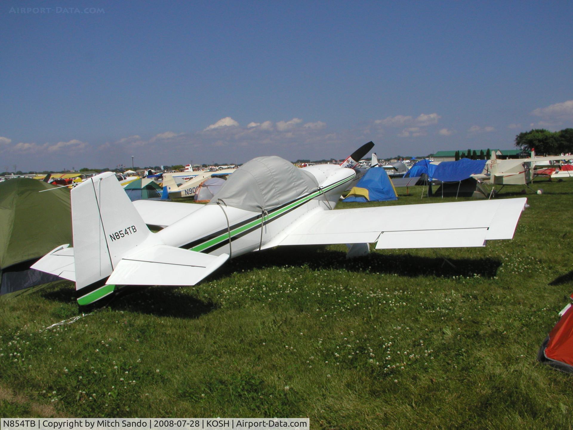 N854TB, 2000 Vans RV-4 C/N 001, EAA AirVenture 2008.