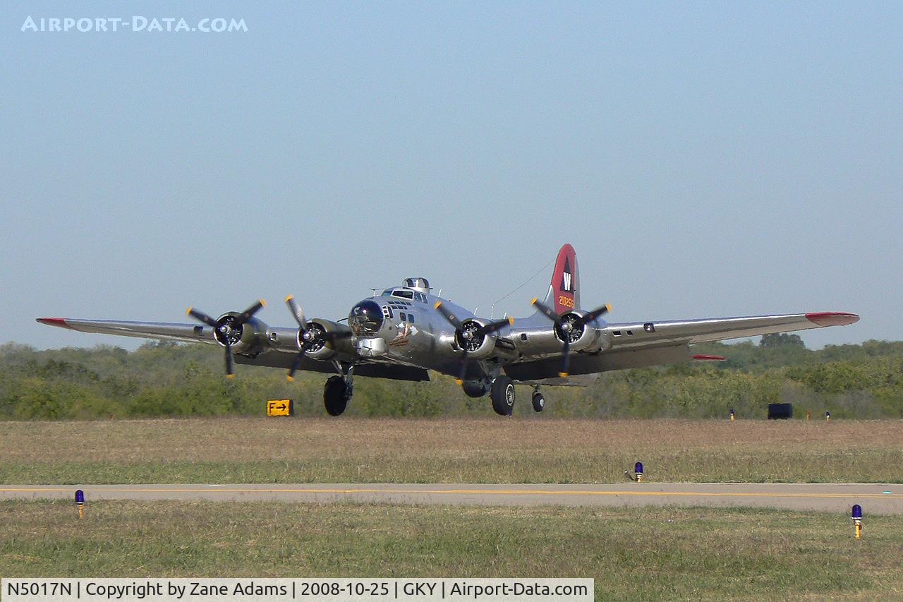 N5017N, 1944 Lockheed/Vega (Boeing) B-17G-105-VE Flying Fortress C/N 8649, At Arlington Municipal - EAA B-17G Aluminum Overcast annual tour stop!