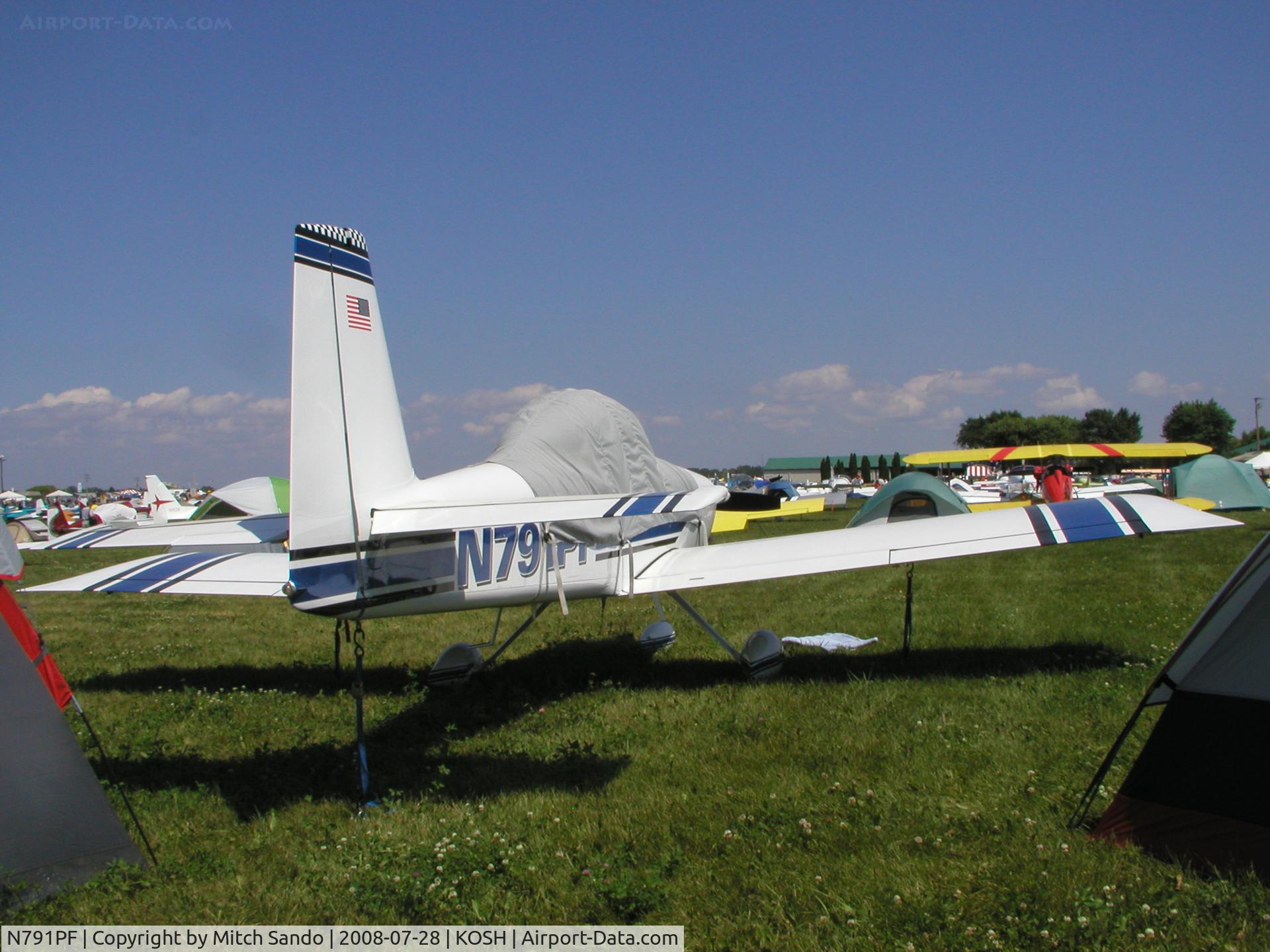 N791PF, 2007 Vans RV-8A C/N 81328, EAA AirVenture 2008.
