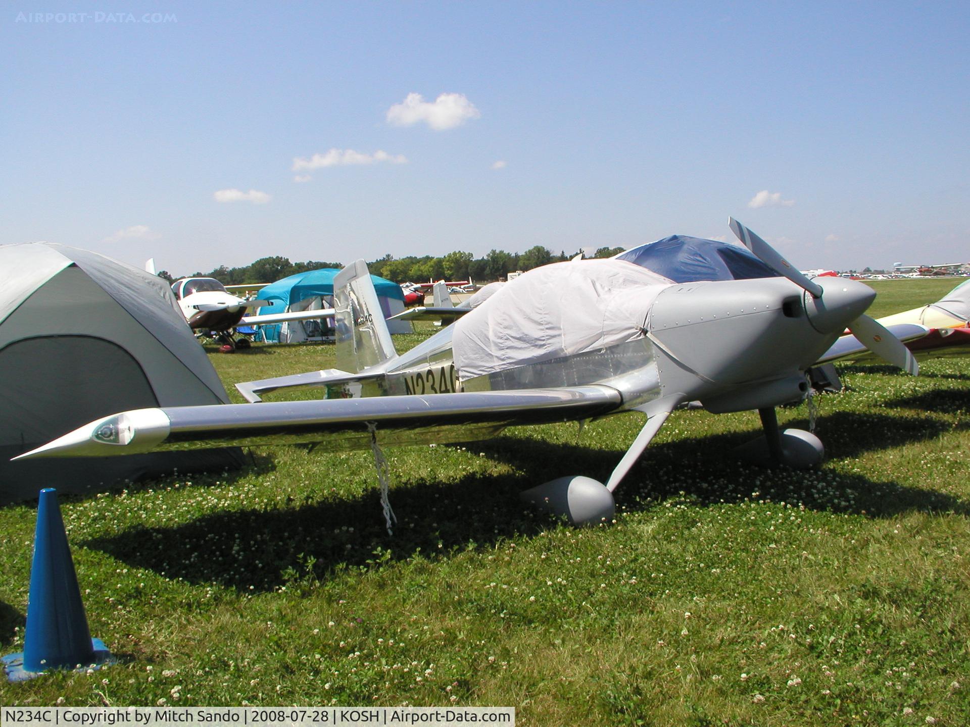 N234C, Vans RV-7 C/N 72406, EAA AirVenture 2008.