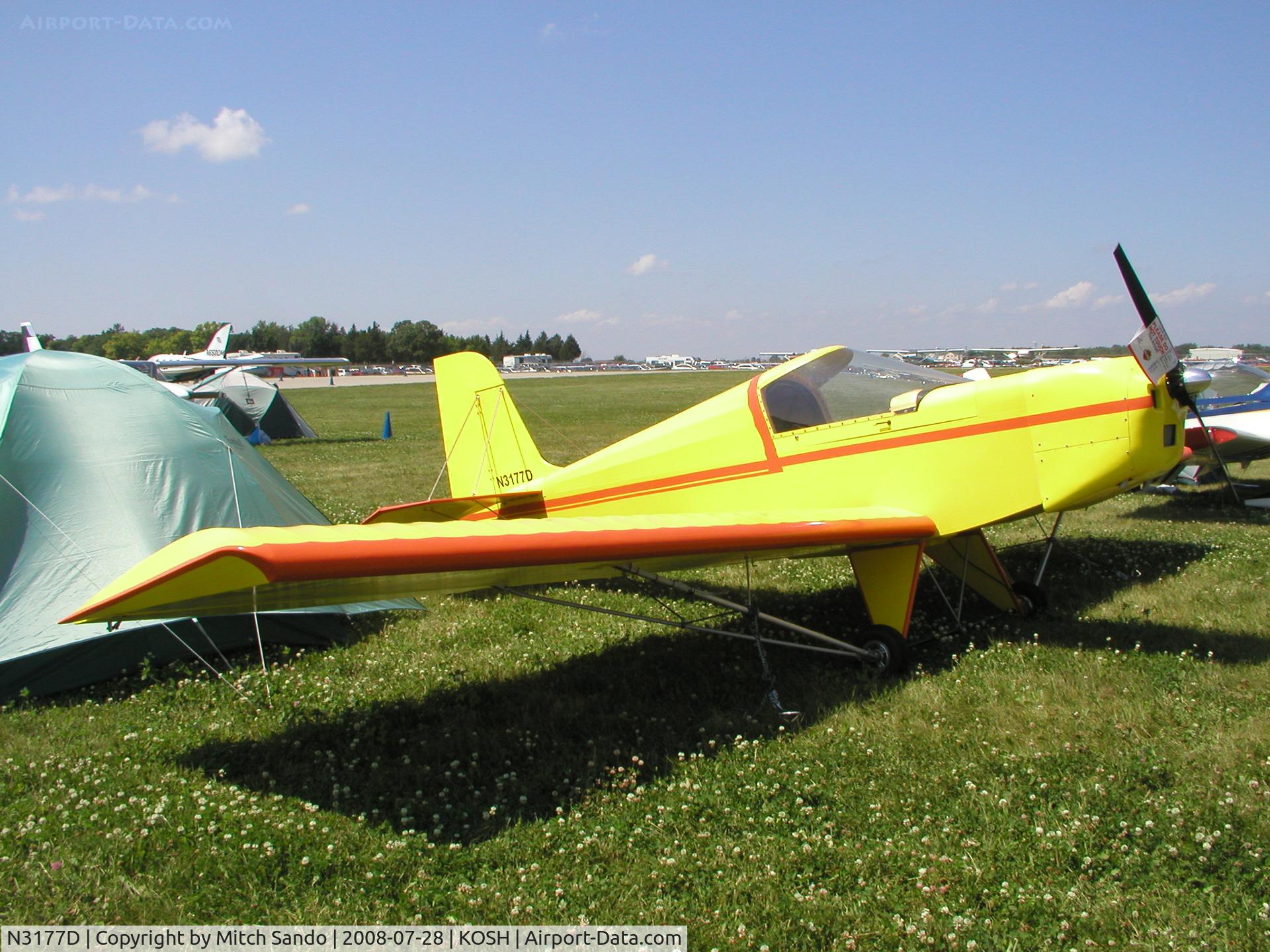 N3177D, Fisher Avenger C/N 176, EAA AirVenture 2008.
