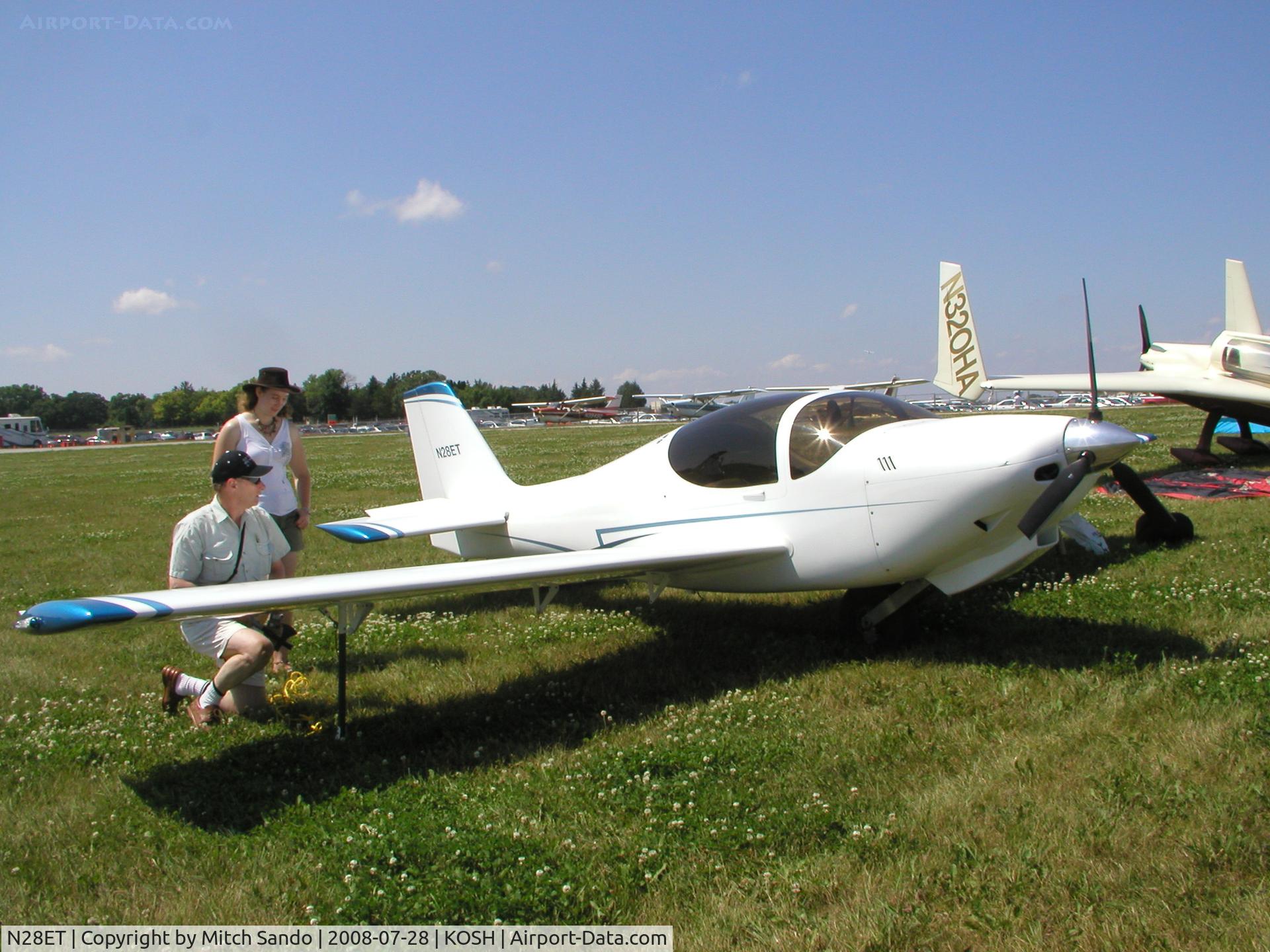N28ET, 2002 Europa Classic Monowheel C/N A28, EAA AirVenture 2008.