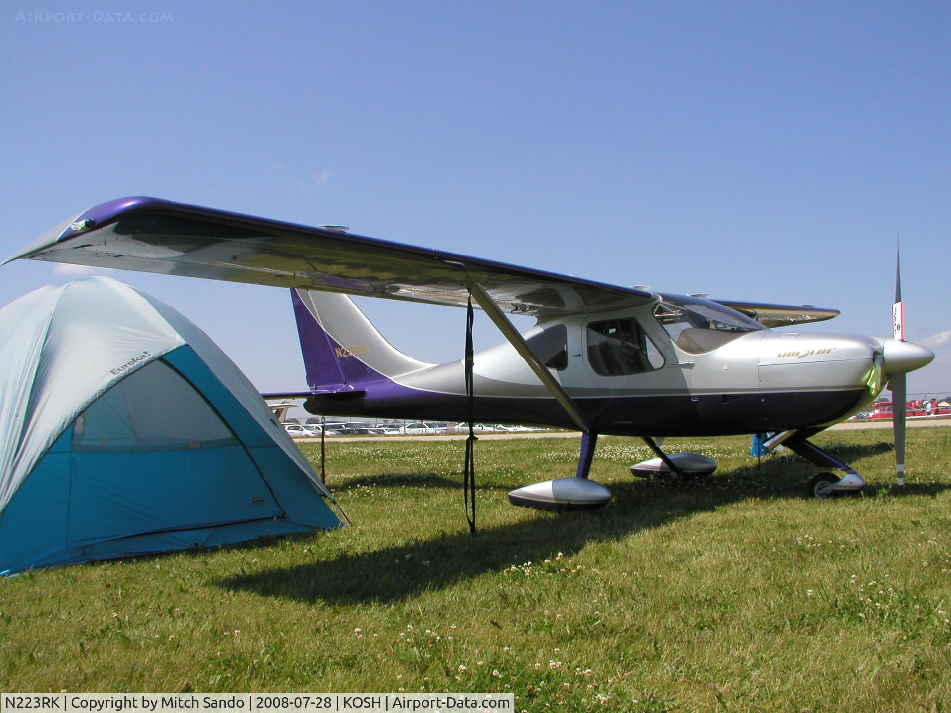 N223RK, 2001 Stoddard-Hamilton Glastar C/N 5501, EAA AirVenture 2008.