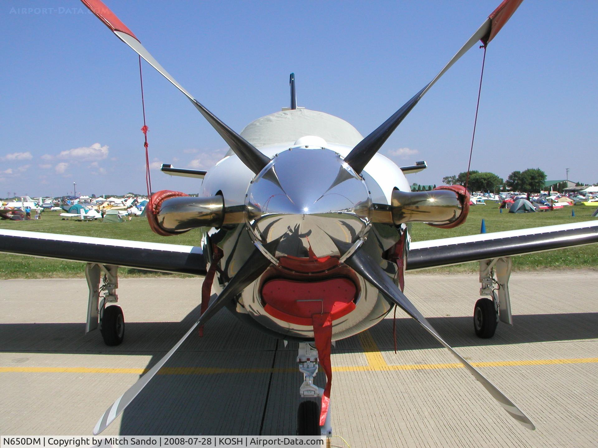 N650DM, 1993 Socata TBM-700 C/N 85, EAA AirVenture 2008.
