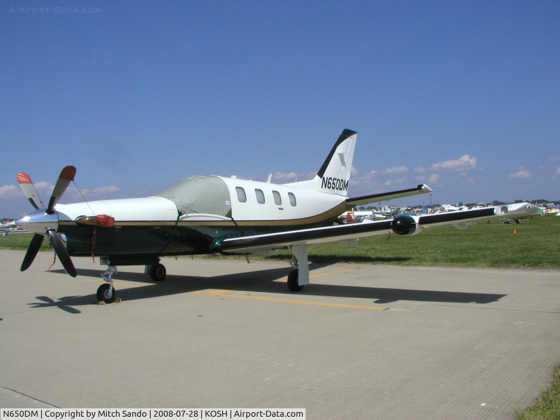N650DM, 1993 Socata TBM-700 C/N 85, EAA AirVenture 2008.