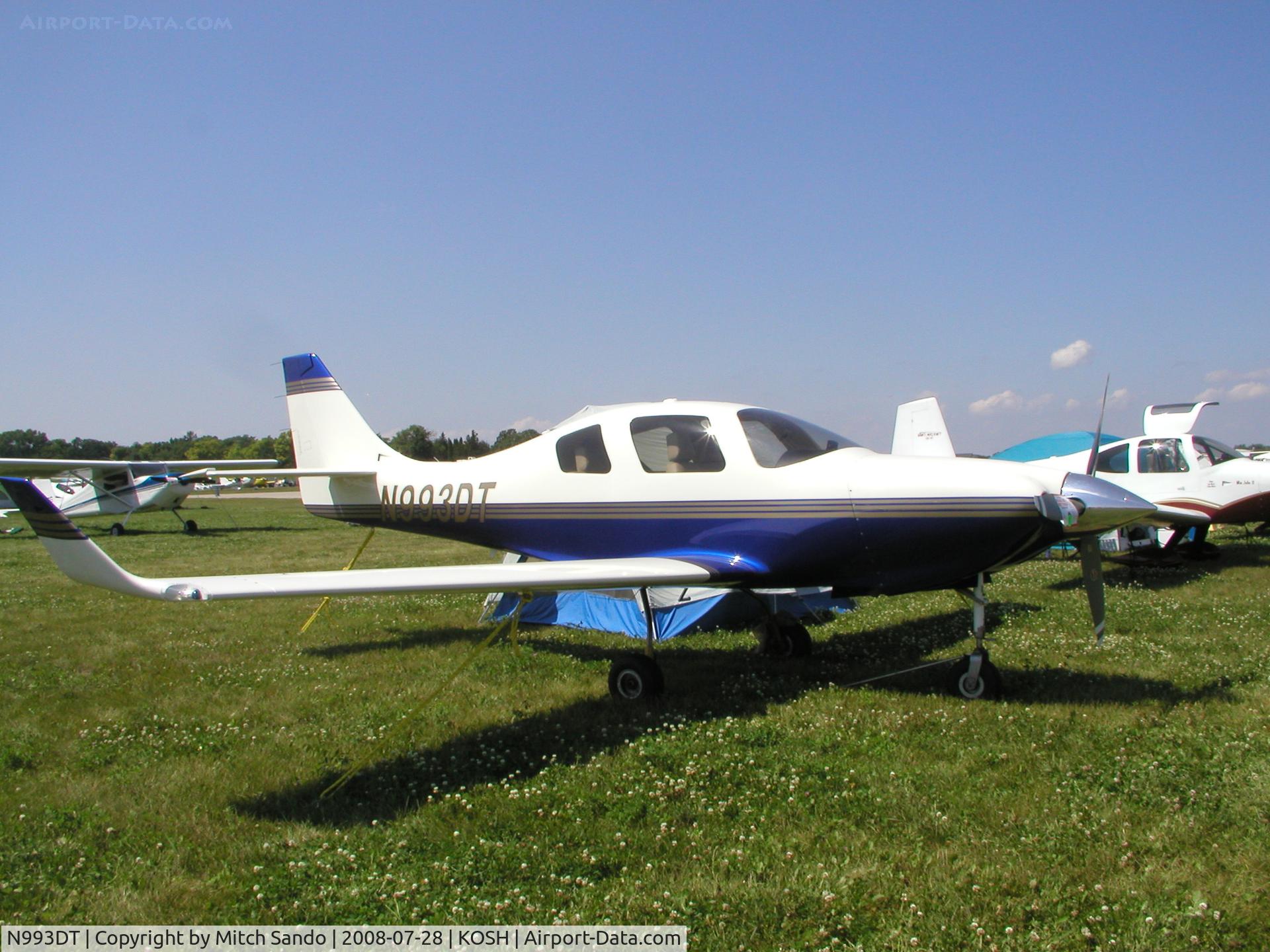 N993DT, 2006 Lancair IV-P C/N LIV-540, EAA AirVenture 2008.