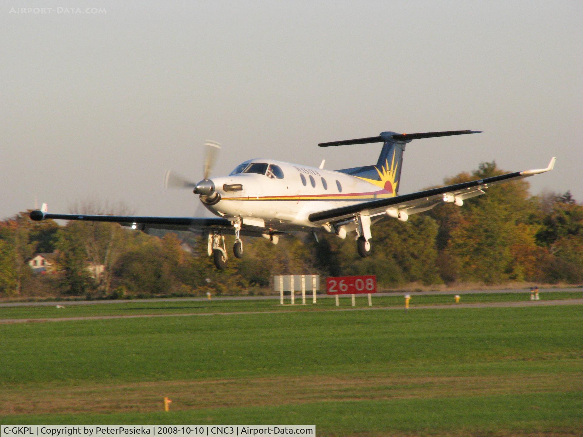 C-GKPL, 1998 Pilatus PC-12/45 C/N 245, @ Brampton Airport