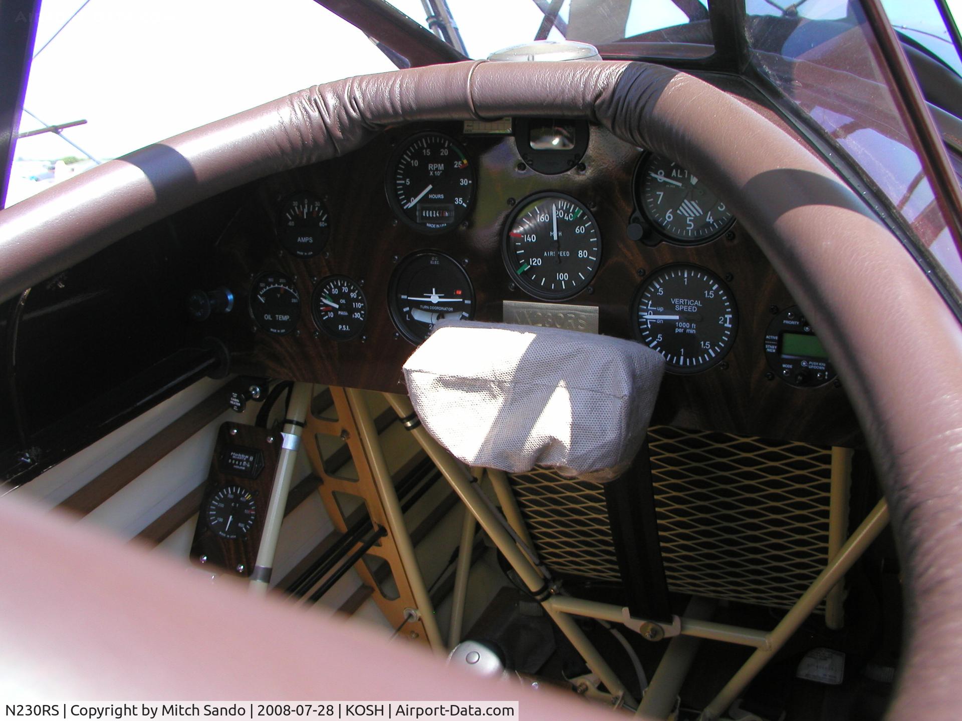 N230RS, 2007 Hatz Classic C/N 023, EAA AirVenture 2008.
