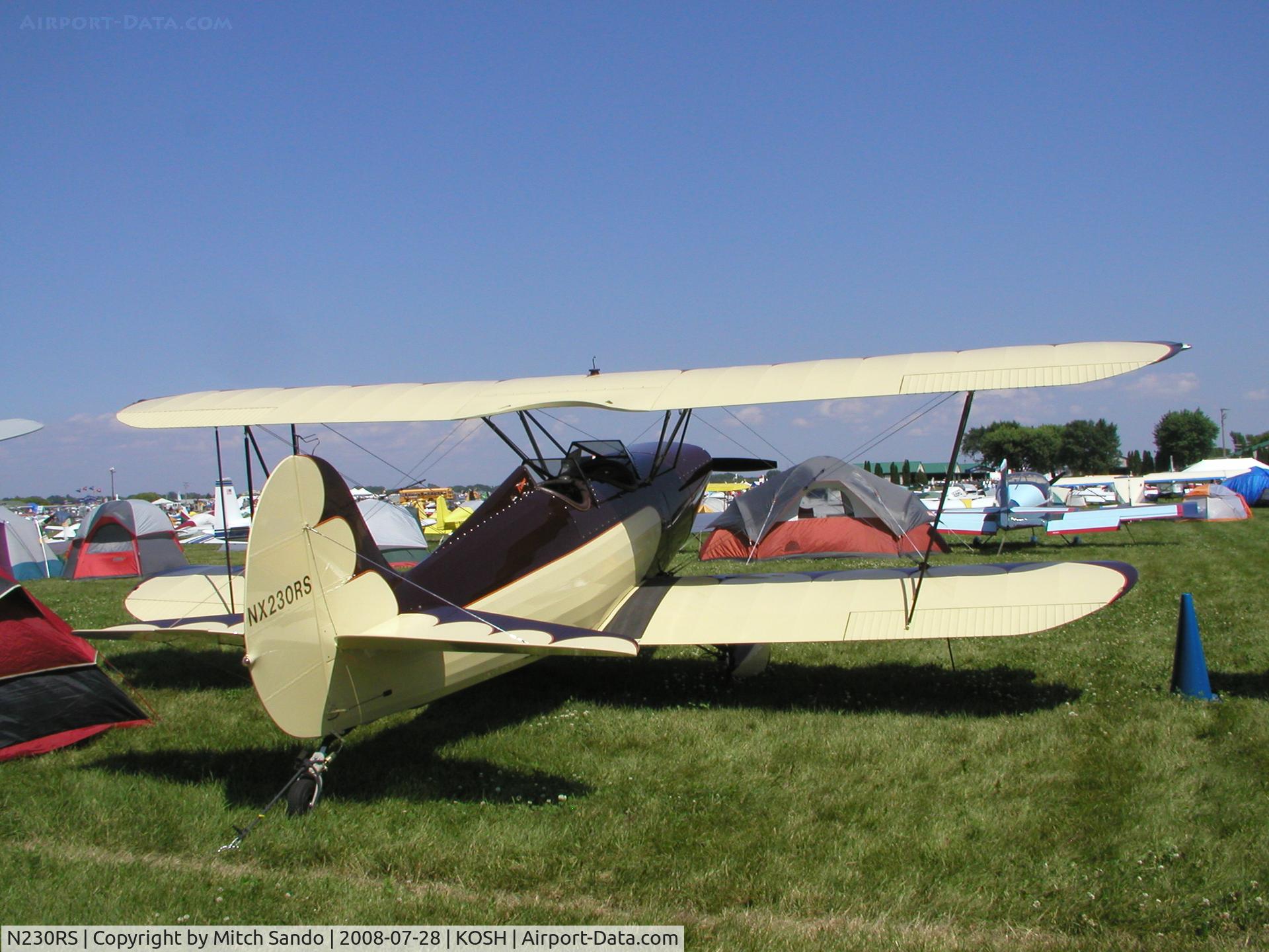 N230RS, 2007 Hatz Classic C/N 023, EAA AirVenture 2008.