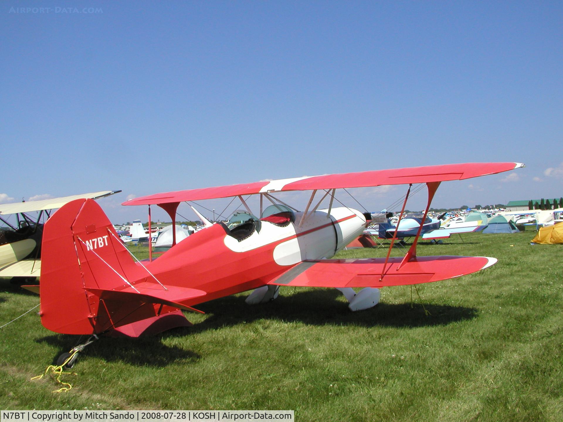 N7BT, 1971 Stolp SA-300 Starduster Too C/N 100, EAA AirVenture 2008.