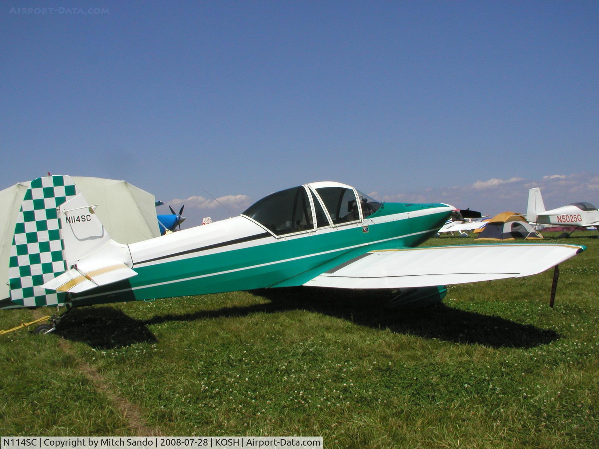 N114SC, 1979 Piel CP-750 Beryl C/N 7-2-50, EAA AirVenture 2008.