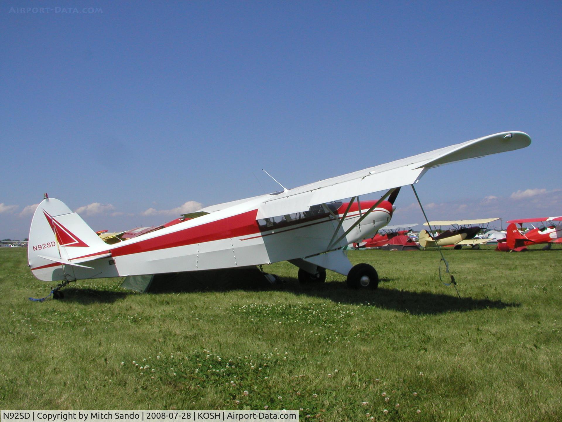 N92SD, 2001 Erickson Mark D ME-18 C/N 12-6-50, EAA AirVenture 2008.