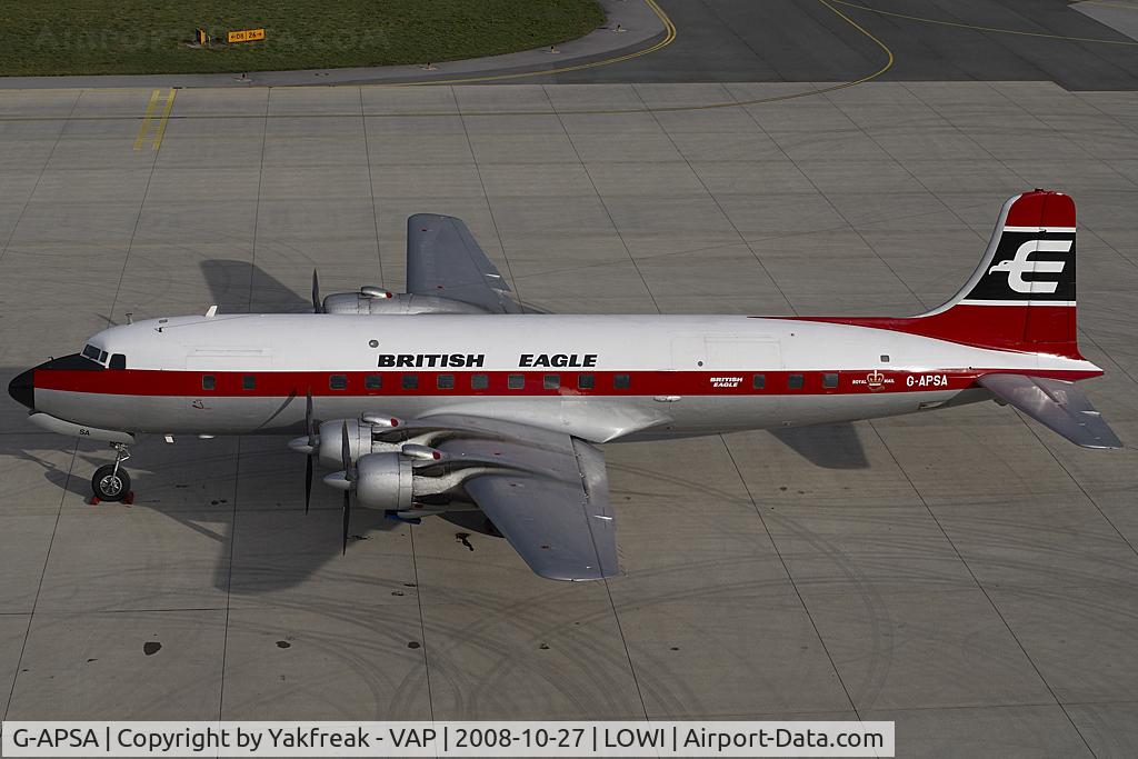 G-APSA, 1958 Douglas DC-6A C/N 45497, DC6
