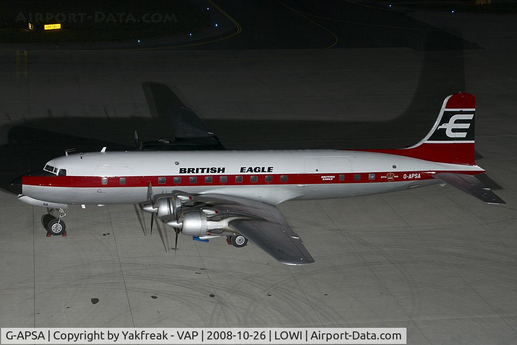 G-APSA, 1958 Douglas DC-6A C/N 45497, DC6