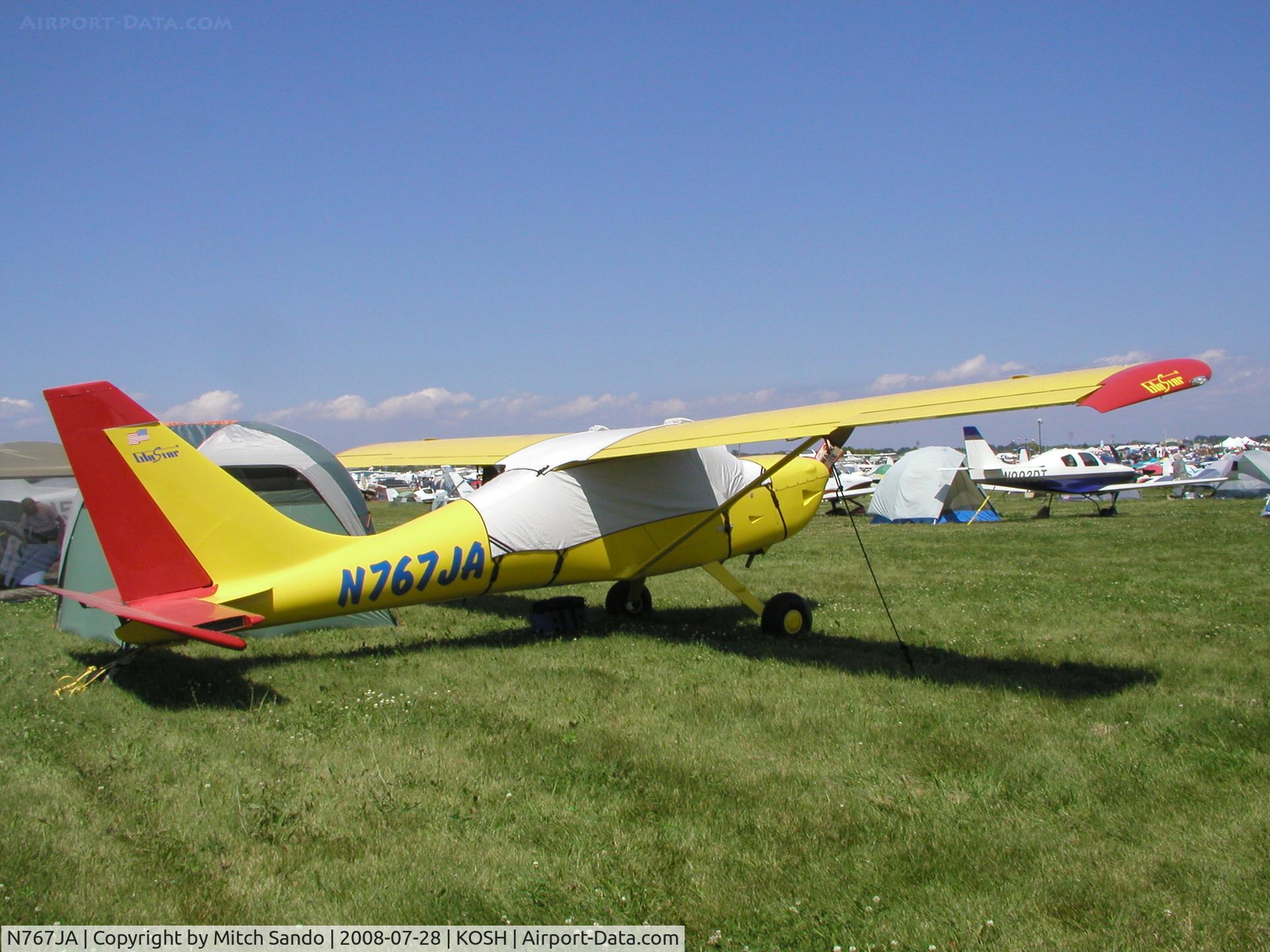 N767JA, 2004 Stoddard-Hamilton Glastar C/N 5848, EAA AirVenture 2008.