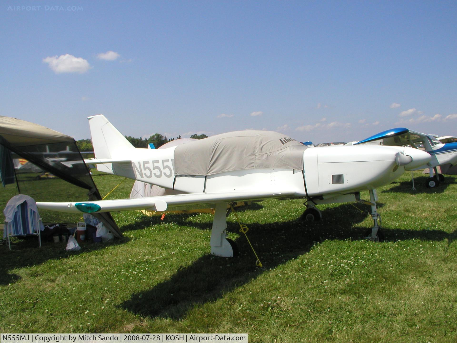N555MJ, 1994 Stoddard-Hamilton Glasair III C/N SH-3118, EAA AirVenture 2008.
