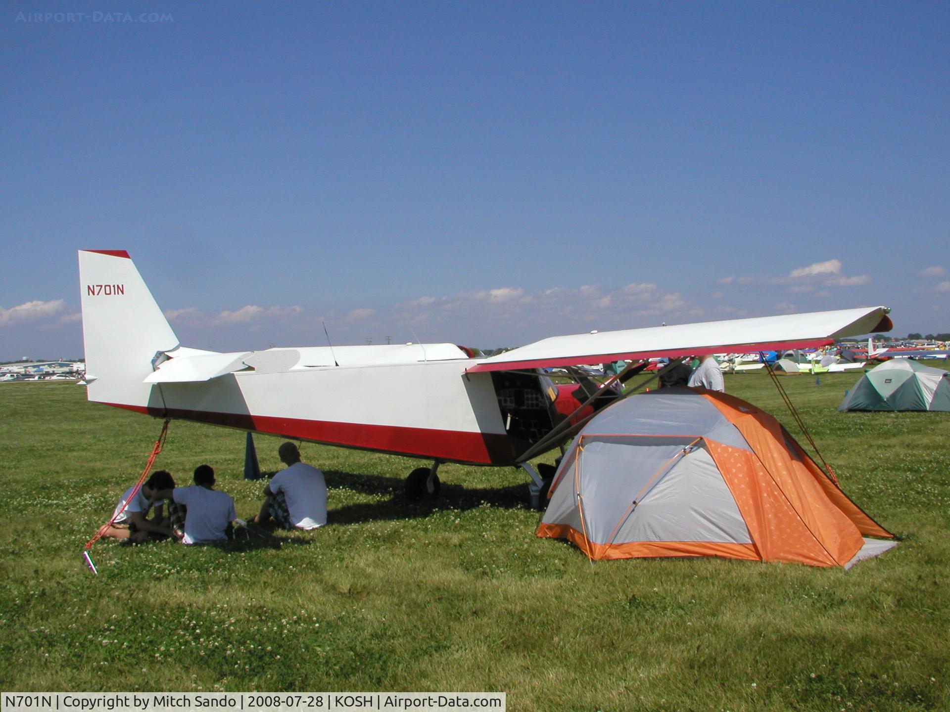 N701N, 2007 Zenith CH-701 C/N 7-5795, EAA AirVenture 2008.
