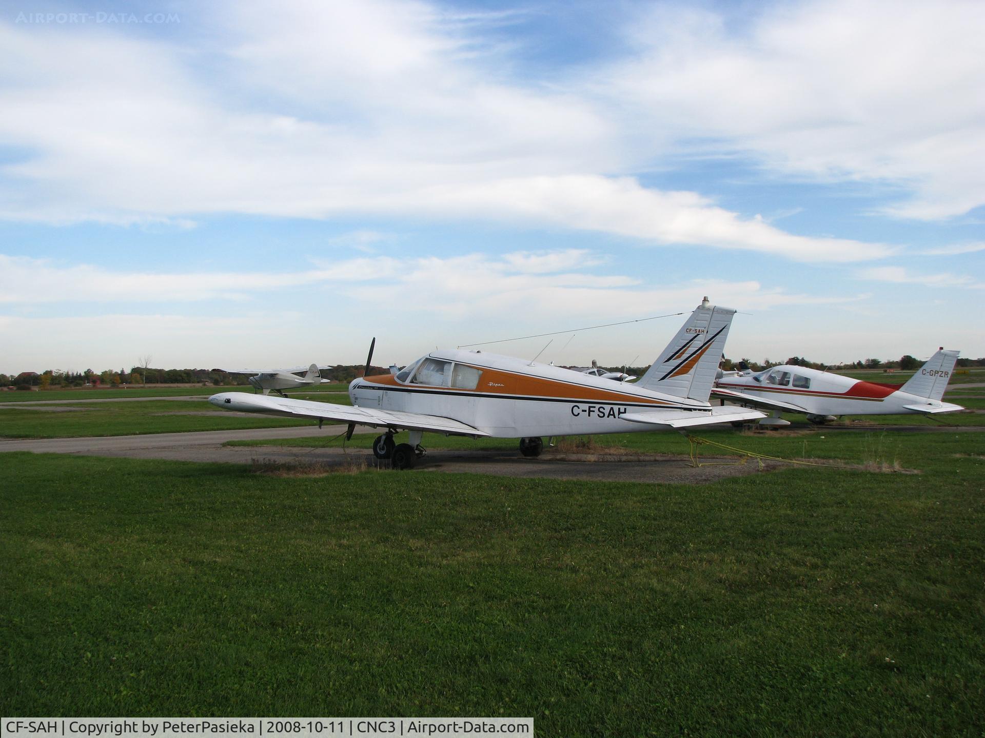 CF-SAH, 1968 Piper PA-28-140 C/N 28-24473, @ Brampton Airport
