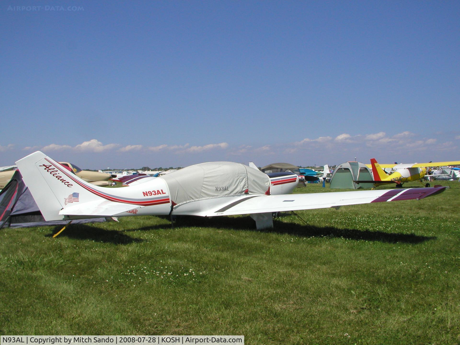 N93AL, 1994 Bettsm ALLIANCE C/N 01, EAA AirVenture 2008.